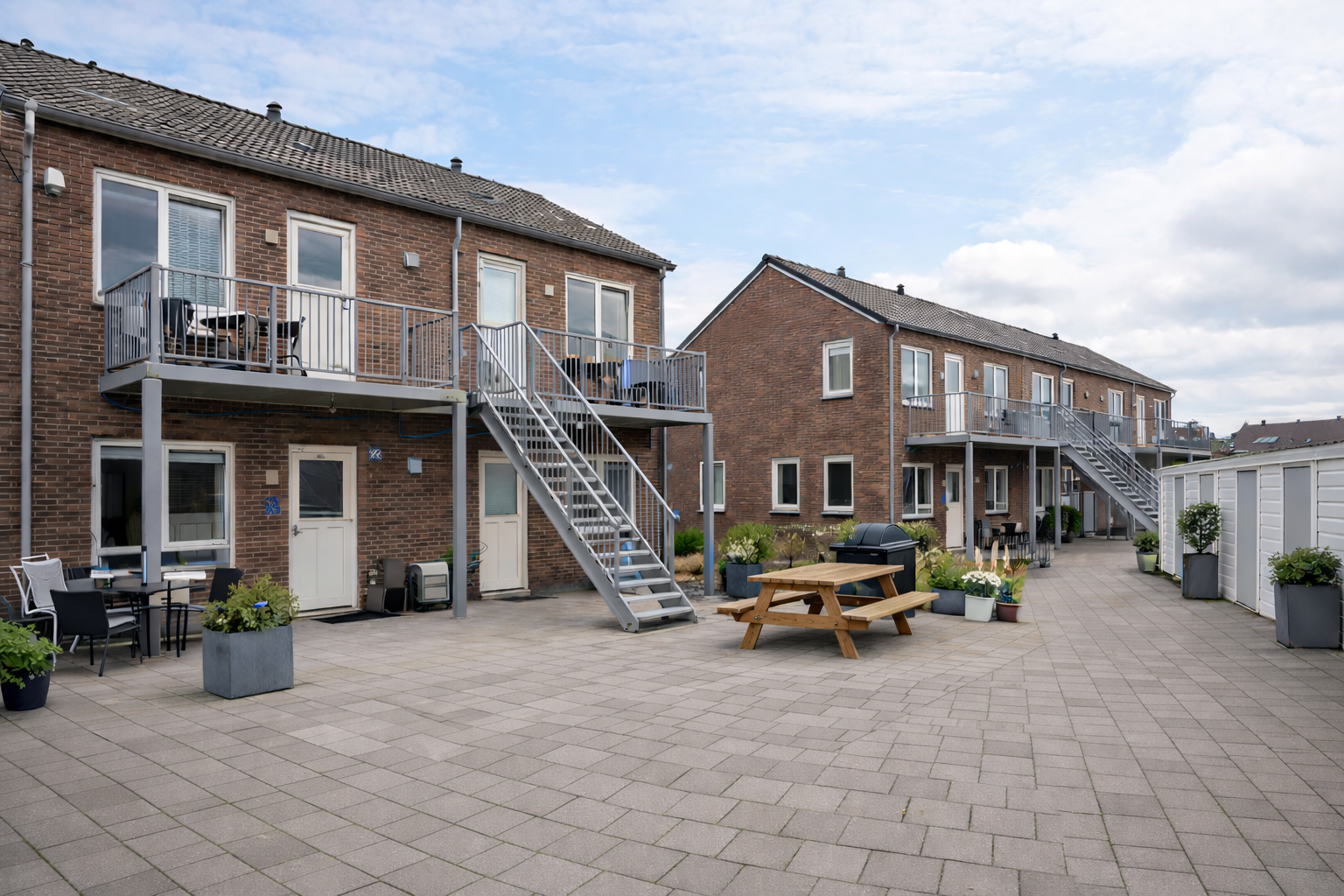 Modern appartementencomplex